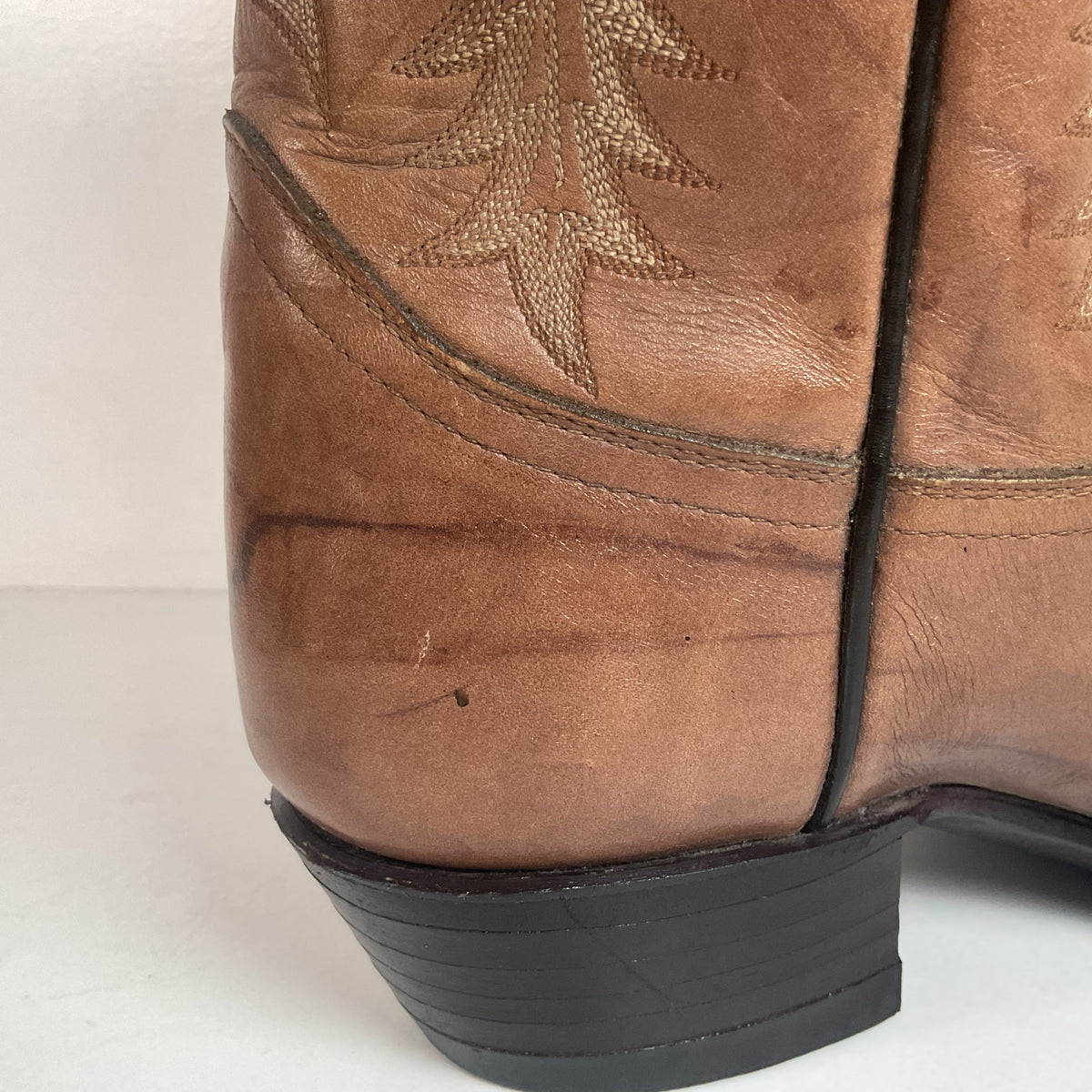 Vintage Tony Lama Elephant Wingtip Cowboy Boots | Gold Label | Exotic | Men’s 9 EE