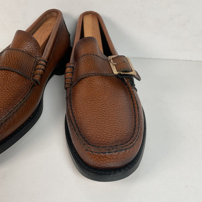 Weyenberg Hand Sewn Moccasin Loafer | Monk Strap Buckle | Narrow | Men’s 9 B