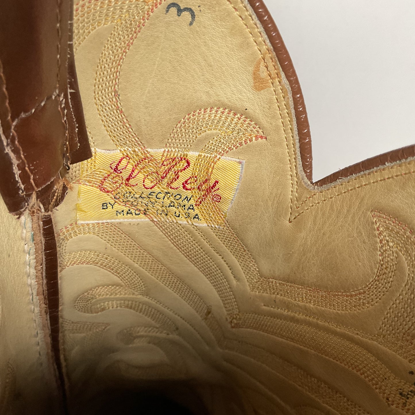 Vintage Tony Lama El Rey Anteater Boots — Men’s 5 | Women’s 6