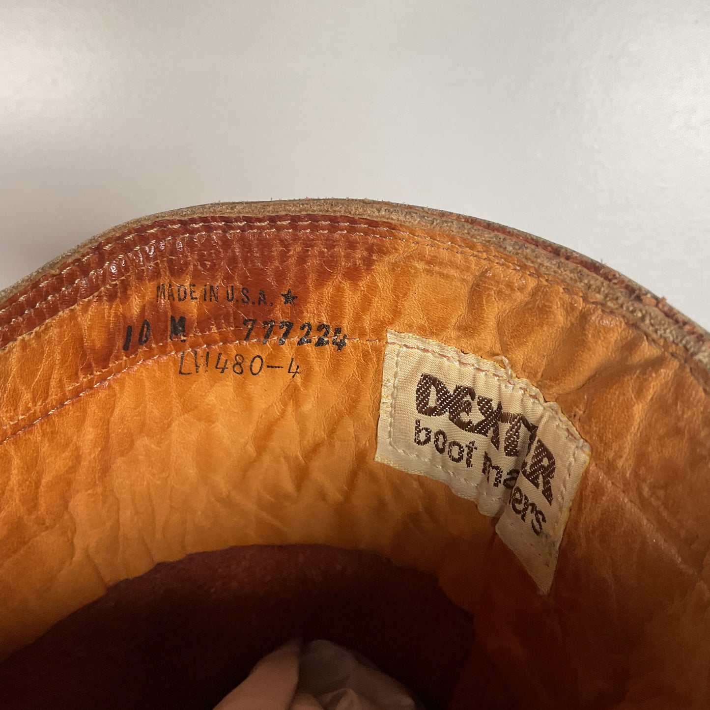 Vintage Dexter Campus Boots | Distressed | Braided | USA Made | Women’s 10 M