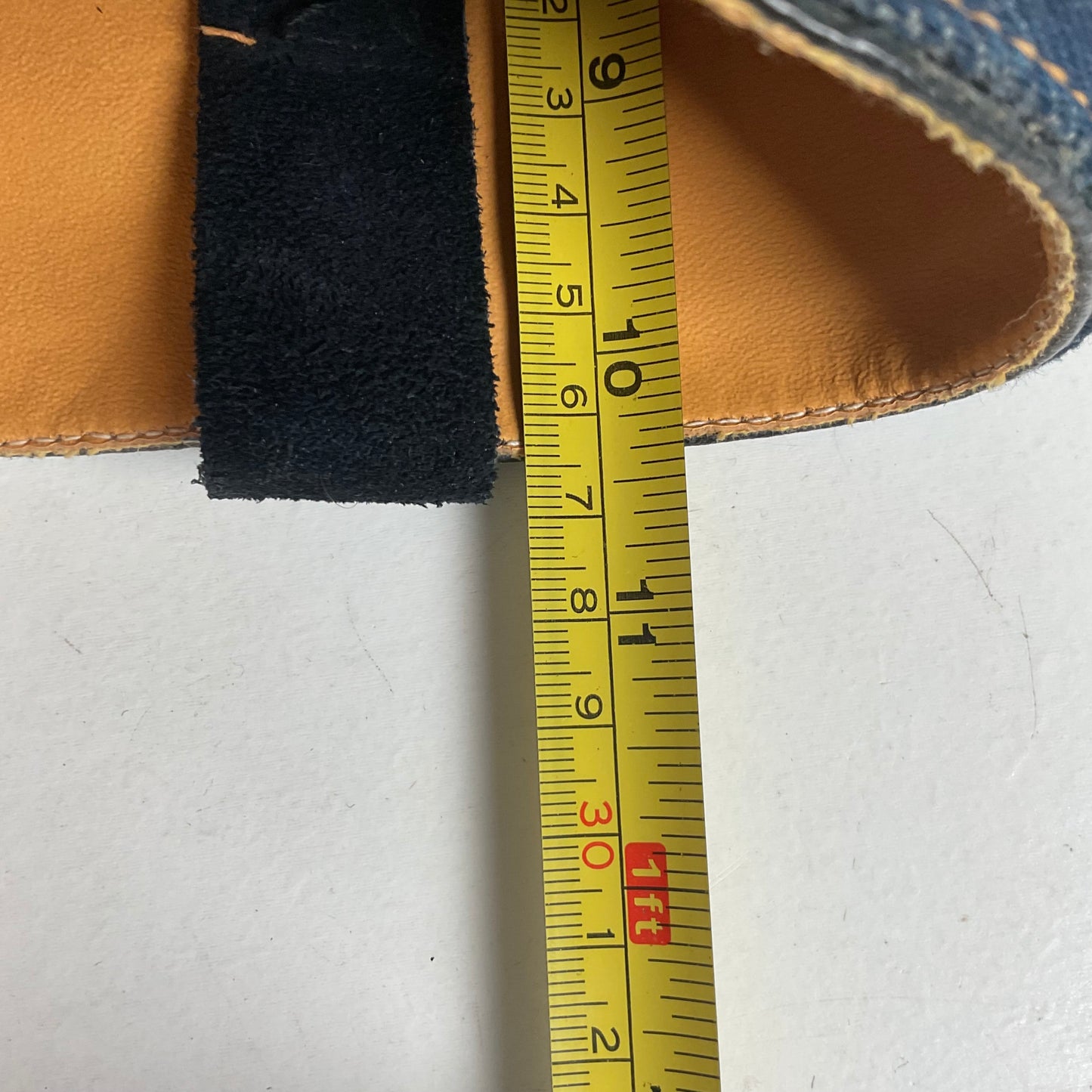 Vintage Rodeo Denim Cowboy Boots Men’s 8 D | Women’s 9 USA Made Chunky