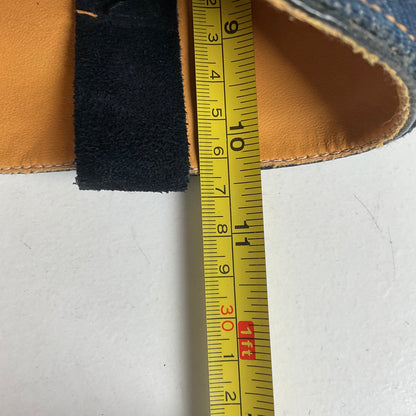 Vintage Rodeo Denim Cowboy Boots Men’s 8 D | Women’s 9 USA Made Chunky