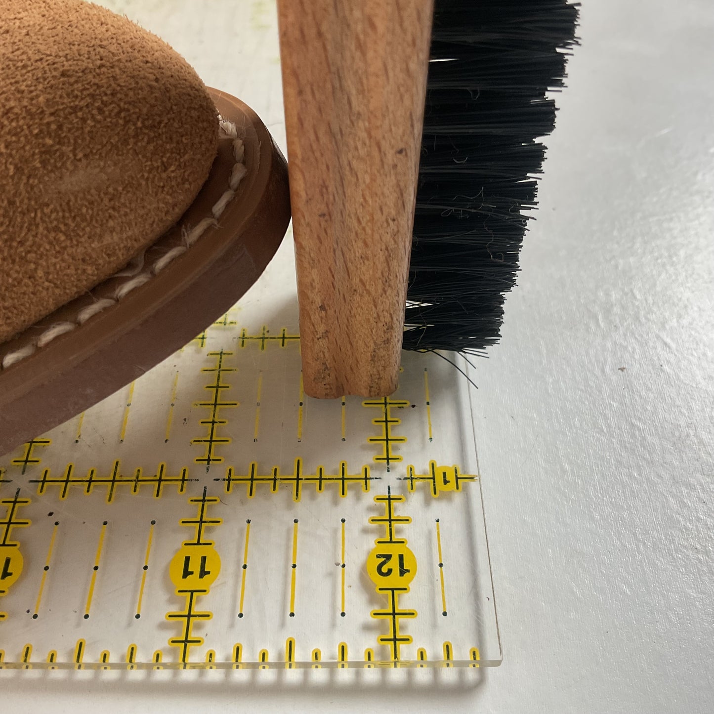 Vintage Sears Suede Cowboy Boots | Rough Out | Buck Stitch | USA Made | 9 D