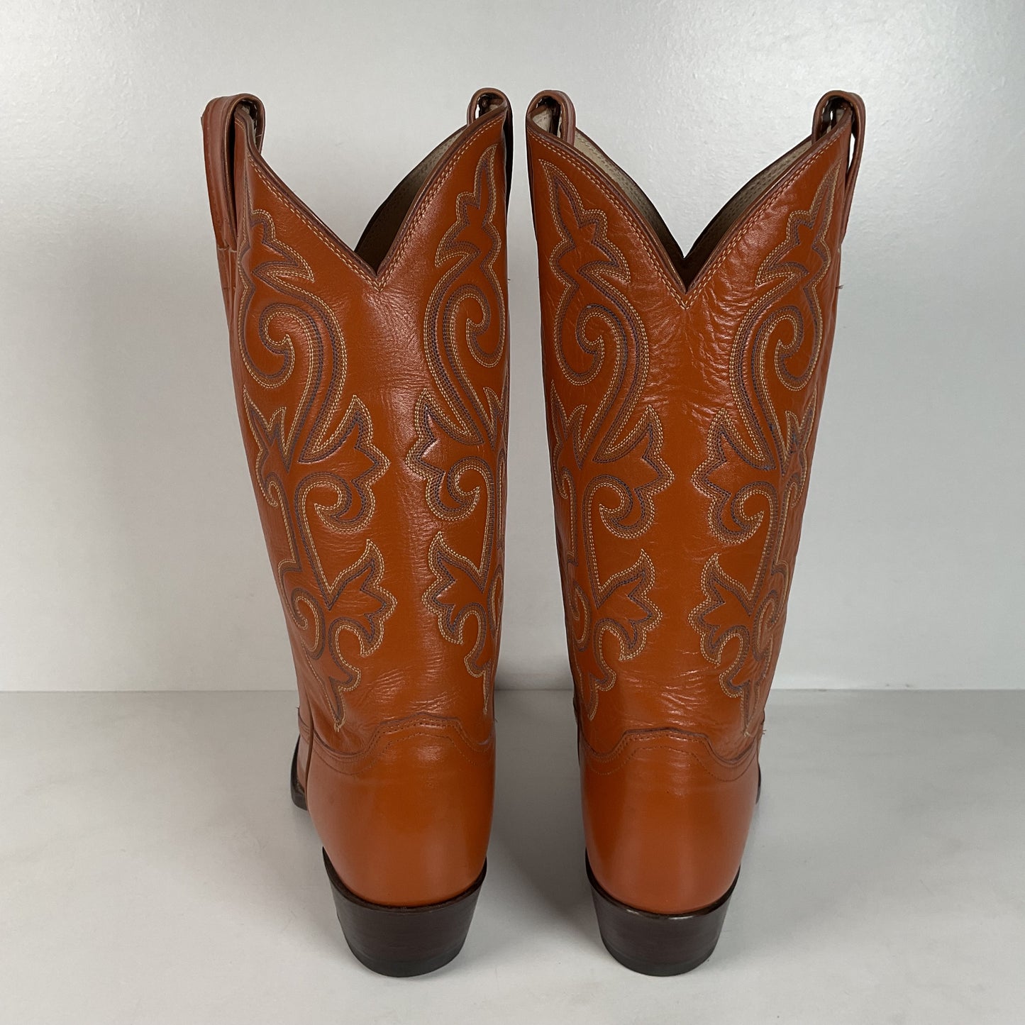 Vintage Justin Redwood Cowboy Boots | USA Made | Men ‘s 10.5 D