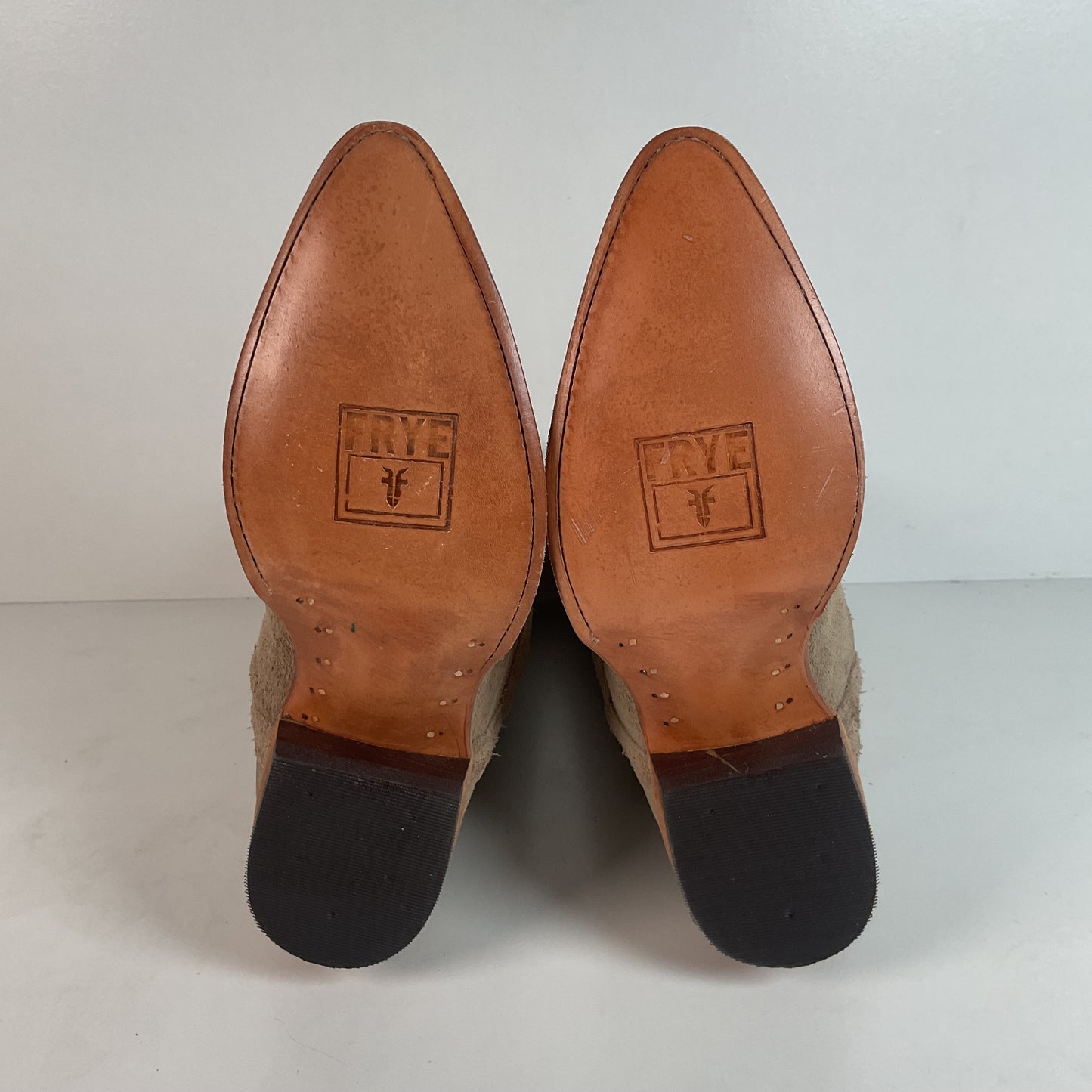 Frye Bruce Suede Cowboy Boots | Rough Out | Women’s 10