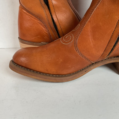 1970s Wrangler Platform Campus Boots — USA Made — 7 N