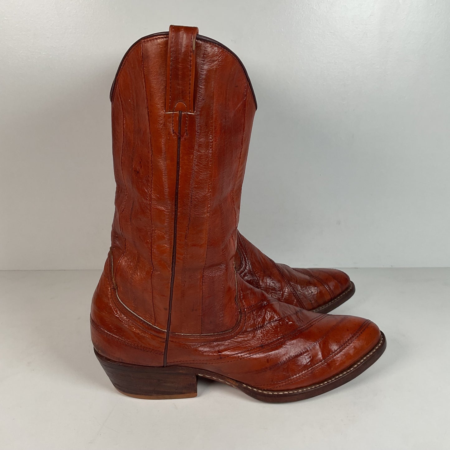 Full Eel Skin Cowboy Boots | Lee Shoes Custom | Exotic | Men’s 11