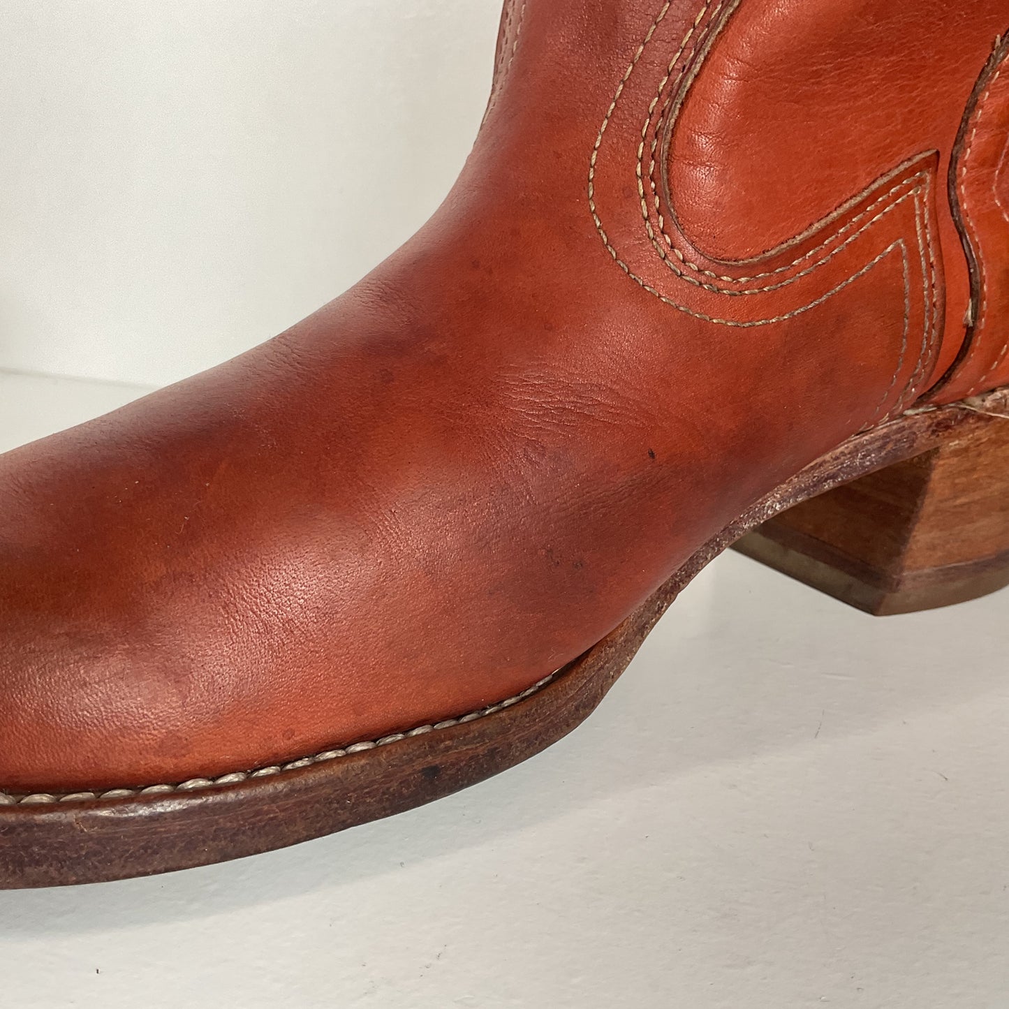 Vintage Dexter Campus Boots | Distressed | Braided | USA Made | Women’s 10 M