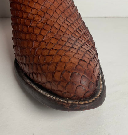 Exotic Anaconda Snakeskin Cowboy Boots Mexico 28.5 | US Men’s 10.5