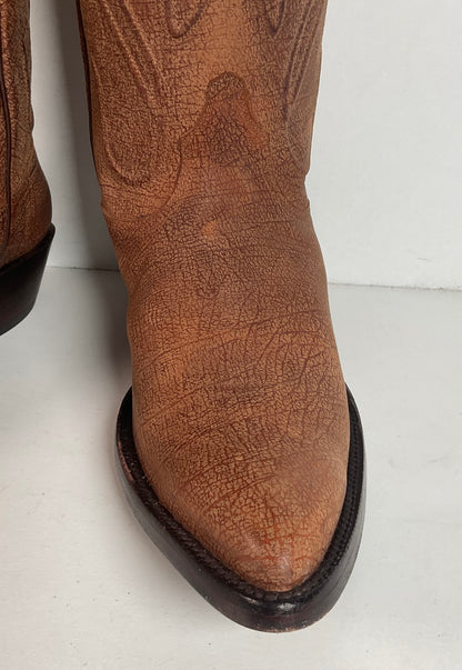 Black Jack Kangaroo Cowboy Boots — Exotic — Men’s 8 D