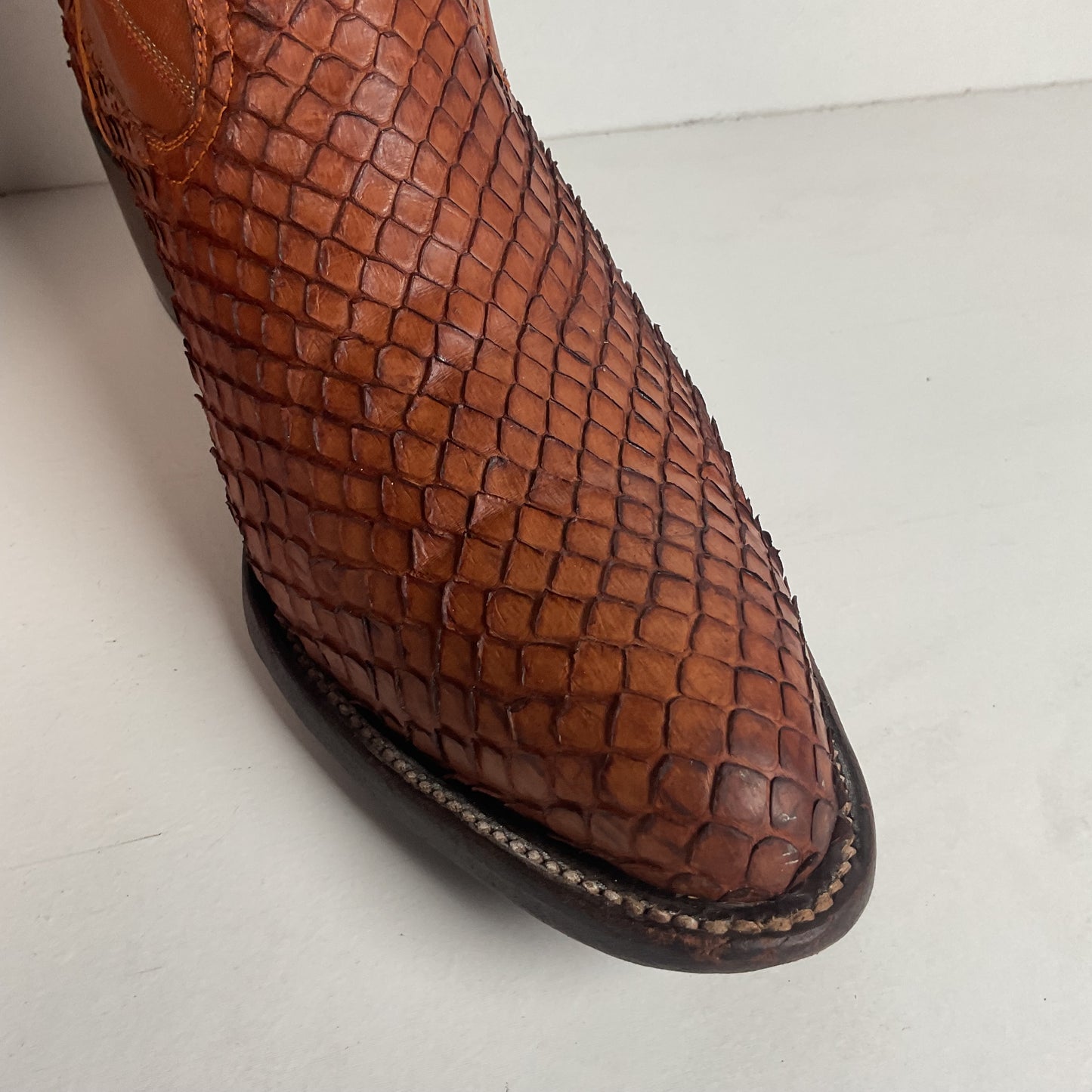 Exotic Anaconda Snakeskin Cowboy Boots Mexico 28.5 | US Men’s 10.5