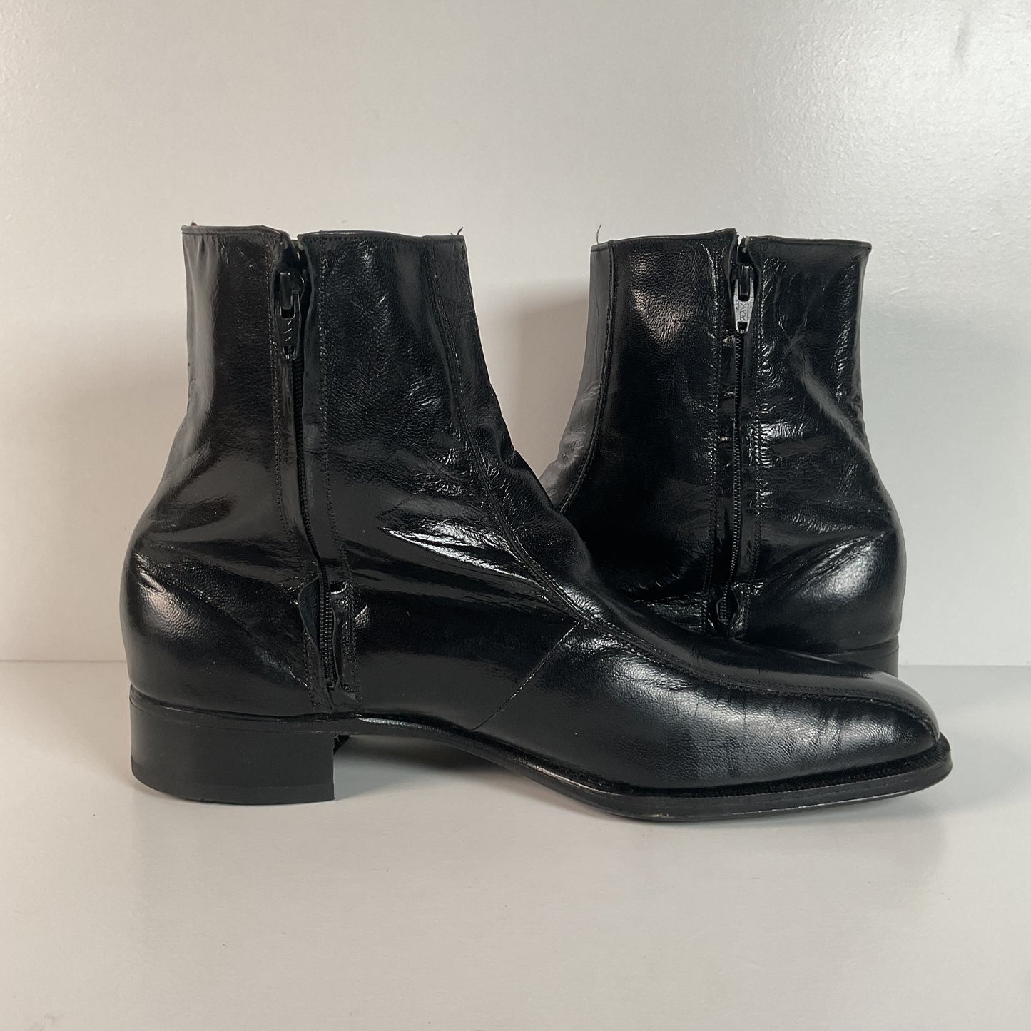 Vintage Florsheim Imperial Beetle Boots | Chelsea Style | 1970s | 13 B