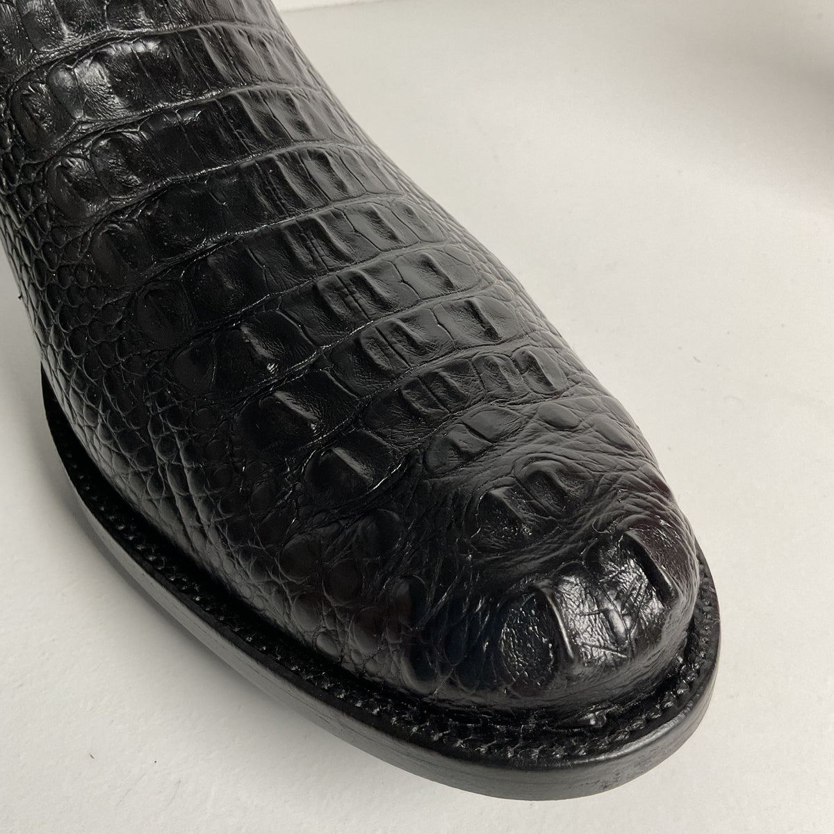L.M. Easterling American Alligator Cowboy Boots | Hornback | Custom | Men’s 11