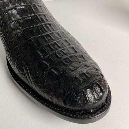 L.M. Easterling American Alligator Cowboy Boots | Hornback | Custom | Men’s 11