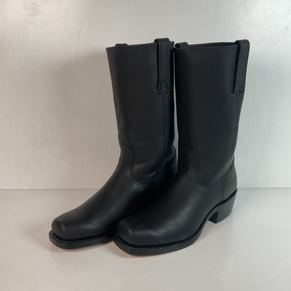 Frye Men’s Black Oiled Cavalry Boots 9.5 M USA Made Campus