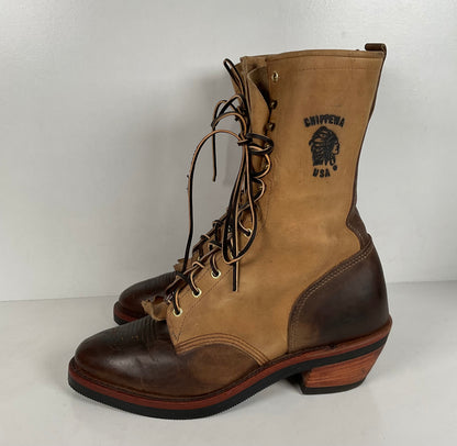 Chippewa Crazy Horse Packer | USA Made | Soft Toe | Men’s 10 D