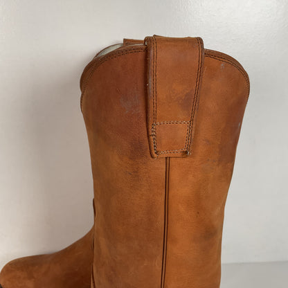 Stewart Fine Handmade Cowboy Boots | Nubuck | Custom | Men’s 6 EE | Women’s ￼7