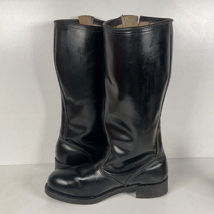 Vintage Harley Davidson Tall Patrol Boots | Glossy | Engineer | Men’s 11