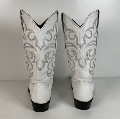 Los Altos Cowboy Boots | Crocodile Caiman Tail | Exotic | Men’s 7 EE | Women’s 8