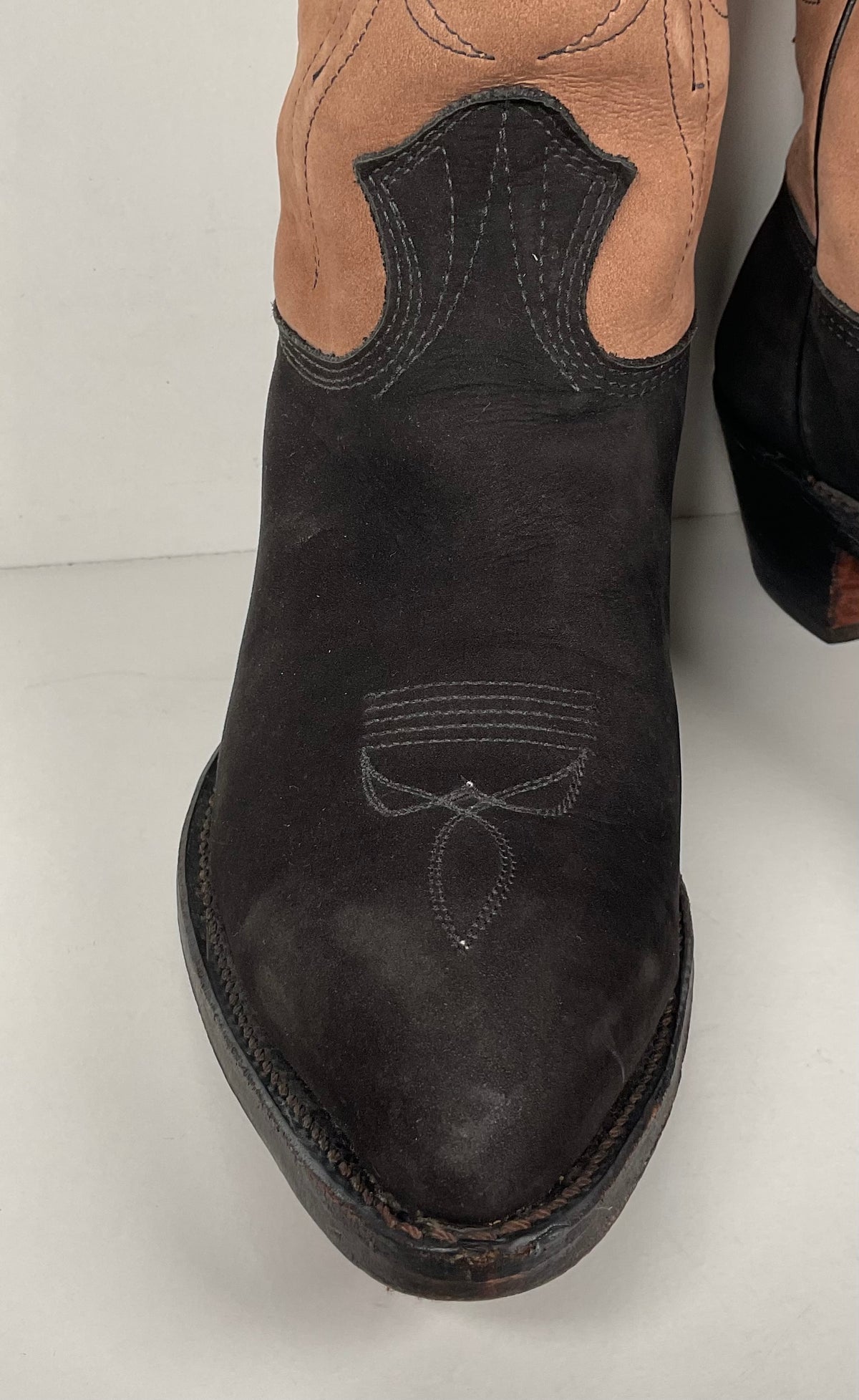 Stewart Handmade Cowboy Boots | Custom | Nubuck Suede | Men’s 9 D