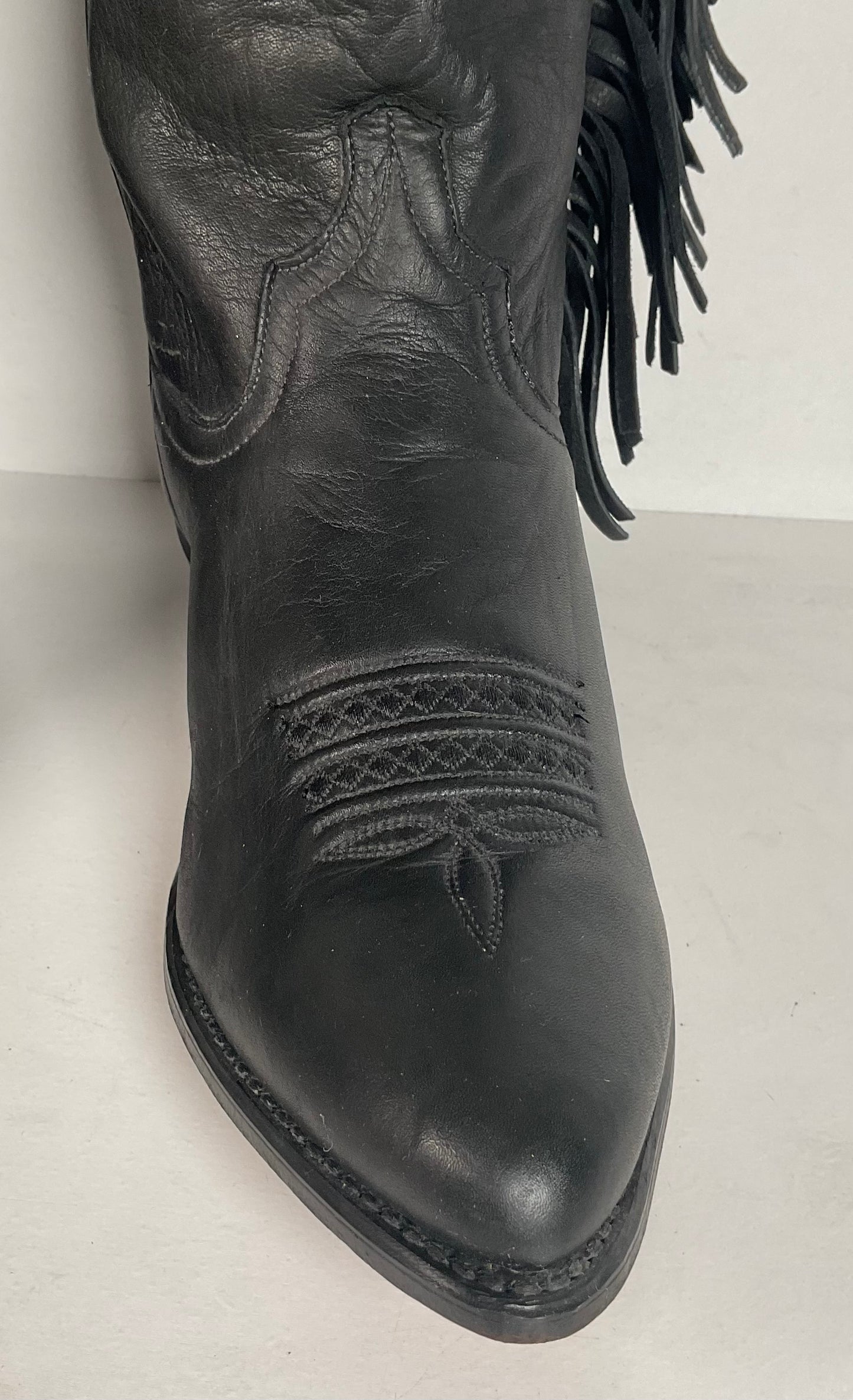 Dan Post for Code West Navajo Fringe Cowgirl Boots | USA Made | Women’s 7.5
