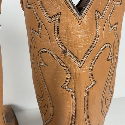Vintage Dan Post Water Snake Cowboy Boots | Snakeskin | USA Made | Men’s 9.5 D