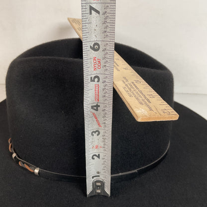 Alboum Hat Company Cowboy Hat 7 1/4” Rodeo King With Storage Case