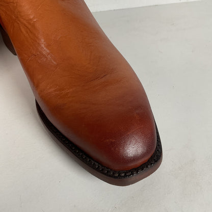 Lucchese Jodhpur Riding Boots | Burnished Calf | USA Made | GY | Men’s 10 D