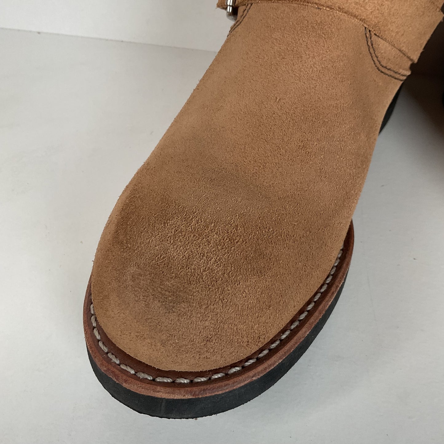 Red Wing Suede Engineer Boots | Rough Out | Sand Mojave | Women’s 8 B