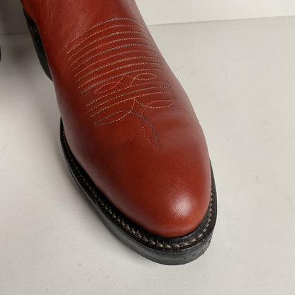 Vintage Tony Lama Retan Cowboy Boots | Gold Label | USA Made | Men’s 9 EE