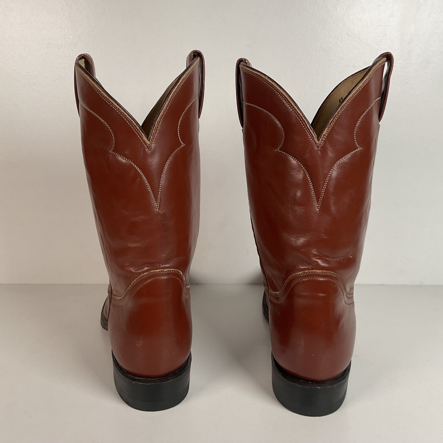 Vintage Tony Lama Calf Skin Roper Boots | Gold Label | Cowboy | Men’s 11.5 A