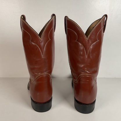 Vintage Tony Lama Calf Skin Roper Boots | Gold Label | Cowboy | Men’s 11.5 A