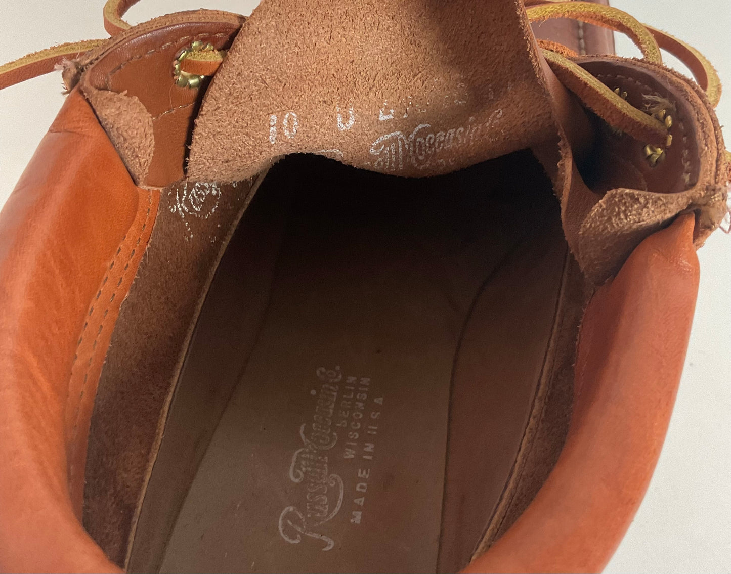 Russell Moccasin Traveling Sportsman Chukka Boots | Green Tag | Men’s 10 D