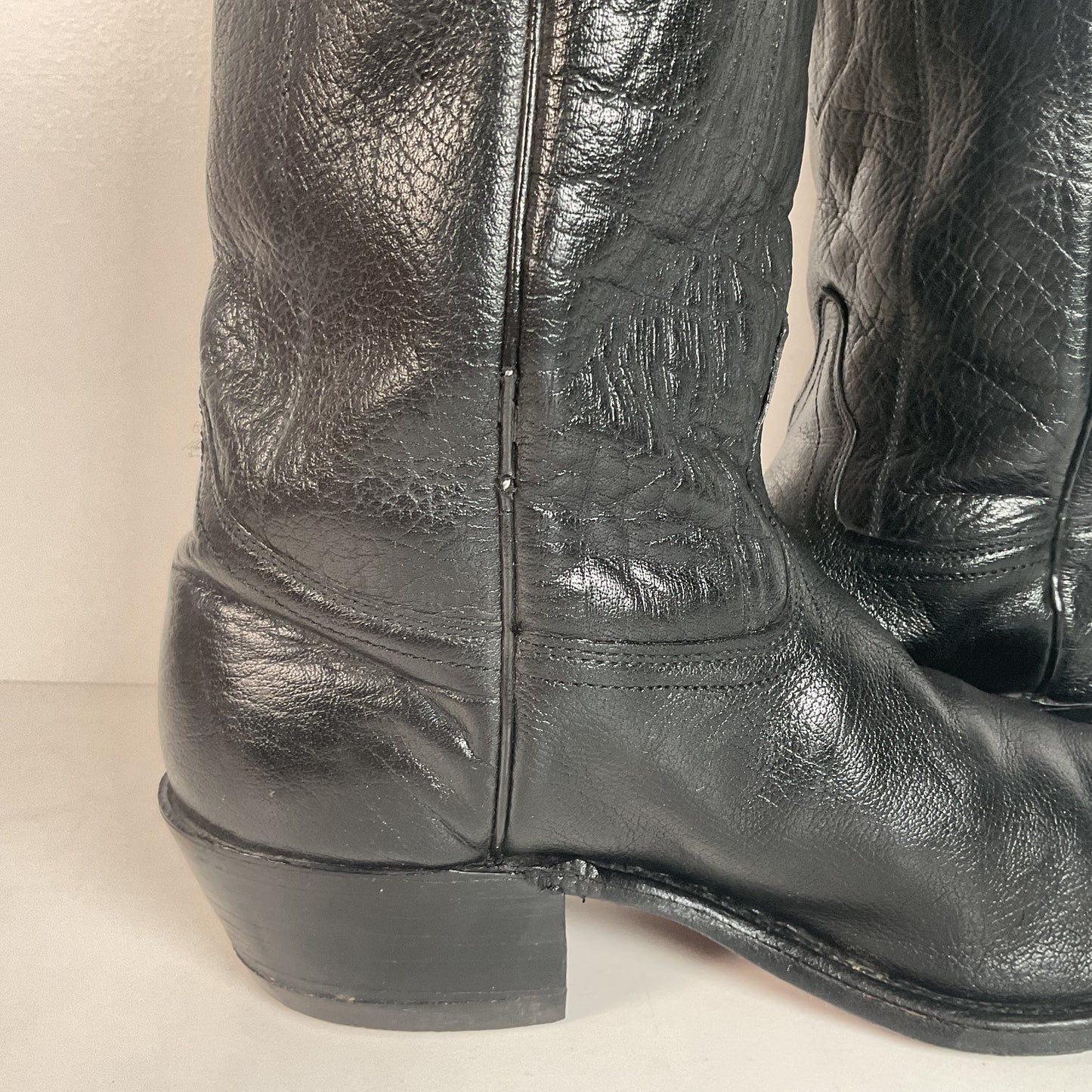 Vintage Wrangler Water Buffalo Cowboy Boots | 1960s-1970s | USA Made | 9.5 D