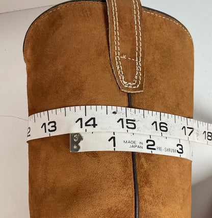 Vintage Wolverine Pig Skin Suede Cowgirl Boots | USA Made | Women’s 7.5 M
