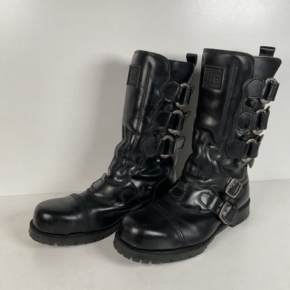 Underground England Gladiator Boots | Quintuple Buckle | UK 10 | US 11