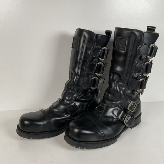 Underground England Gladiator Boots | Quintuple Buckle | UK 10 | US 11