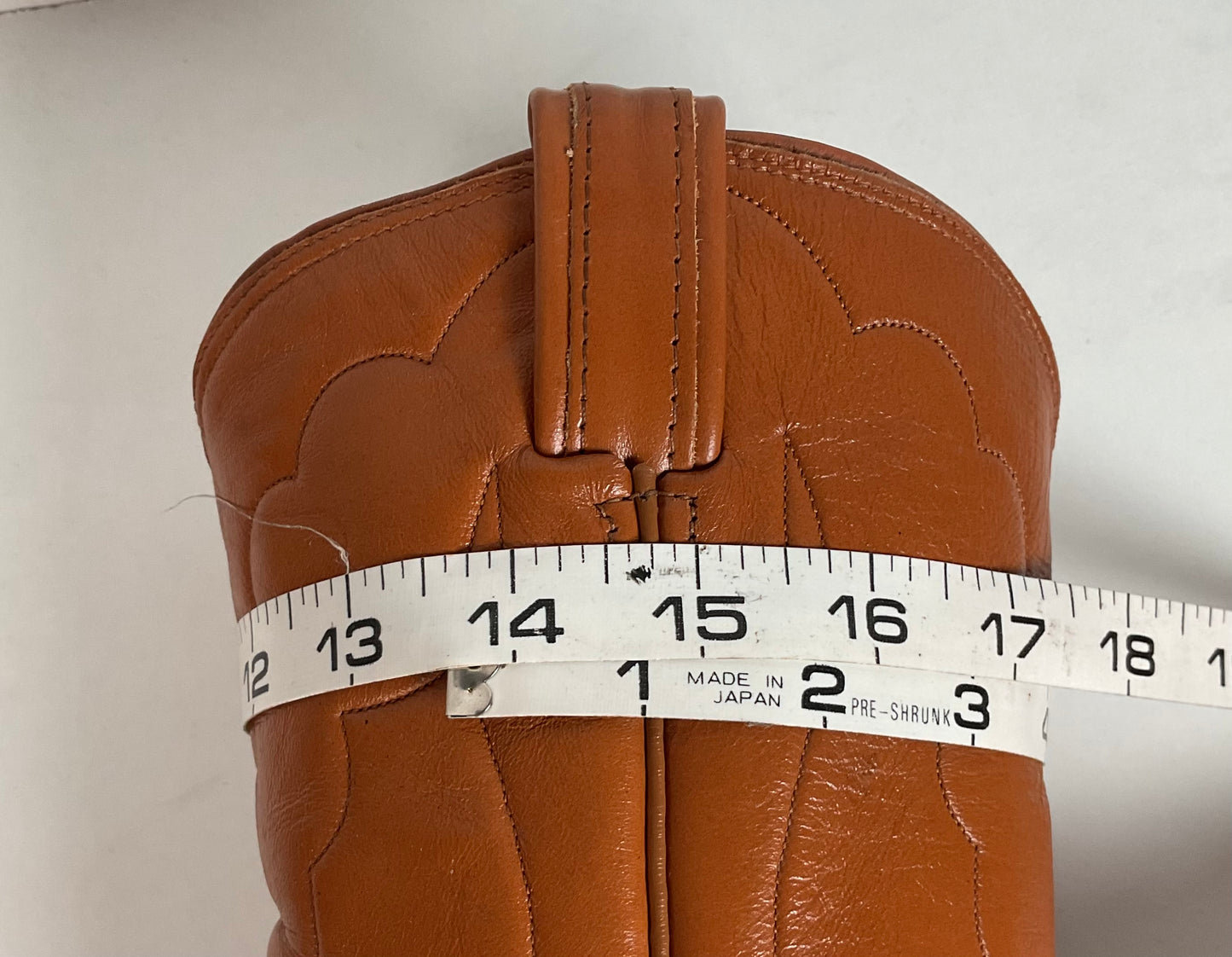 Vintage Tony Lama Maple Leaf Cowboy Boots | Lizard Tip | Narrow | Men’s 8 | Women’s 9