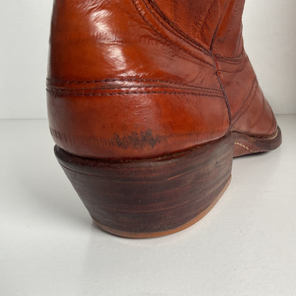 Full Eel Skin Cowboy Boots | Lee Shoes Custom | Exotic | Men’s 11
