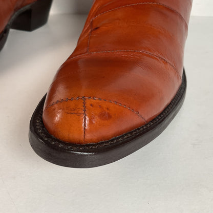 Vintage Nocona Eel Cowgirl Boots | USA Made | Exotic | Men’s 7.5 C | Women’s 8.5