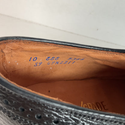 1970s Spiegel Longwing Derby Shoes 10 EEE Custom Grade Gunboat