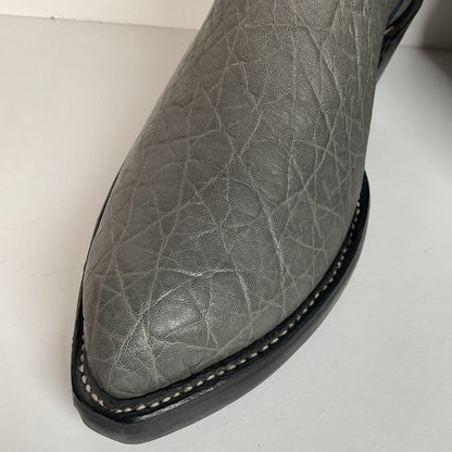 No Name Boot Company | Custom Elephant Cowboy Boots | Extra Wide | Men’s 10