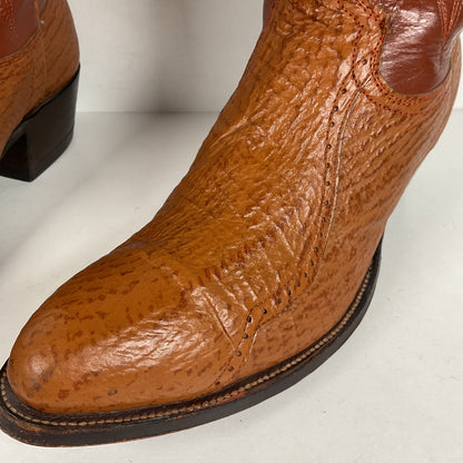 Vintage Shark Skin Cowboy Boots | Exotic | Men’s 9 D