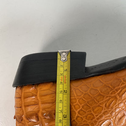 Rios Of Mercedes Hornback Caiman Cowboy Boots 10 C  Butterscotch Exotic