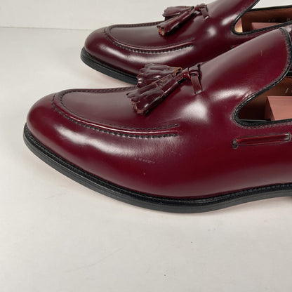 Vintage Allen Edmonds Saratoga Tassel Loafers | Burgundy Calf | Men’s 10 B