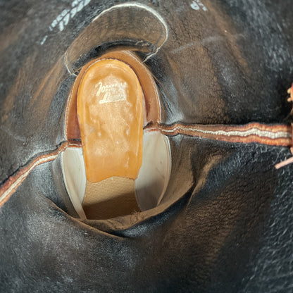 Tony Lama Classic Brown Cowboy Boots | Vibram Lug | 12 D