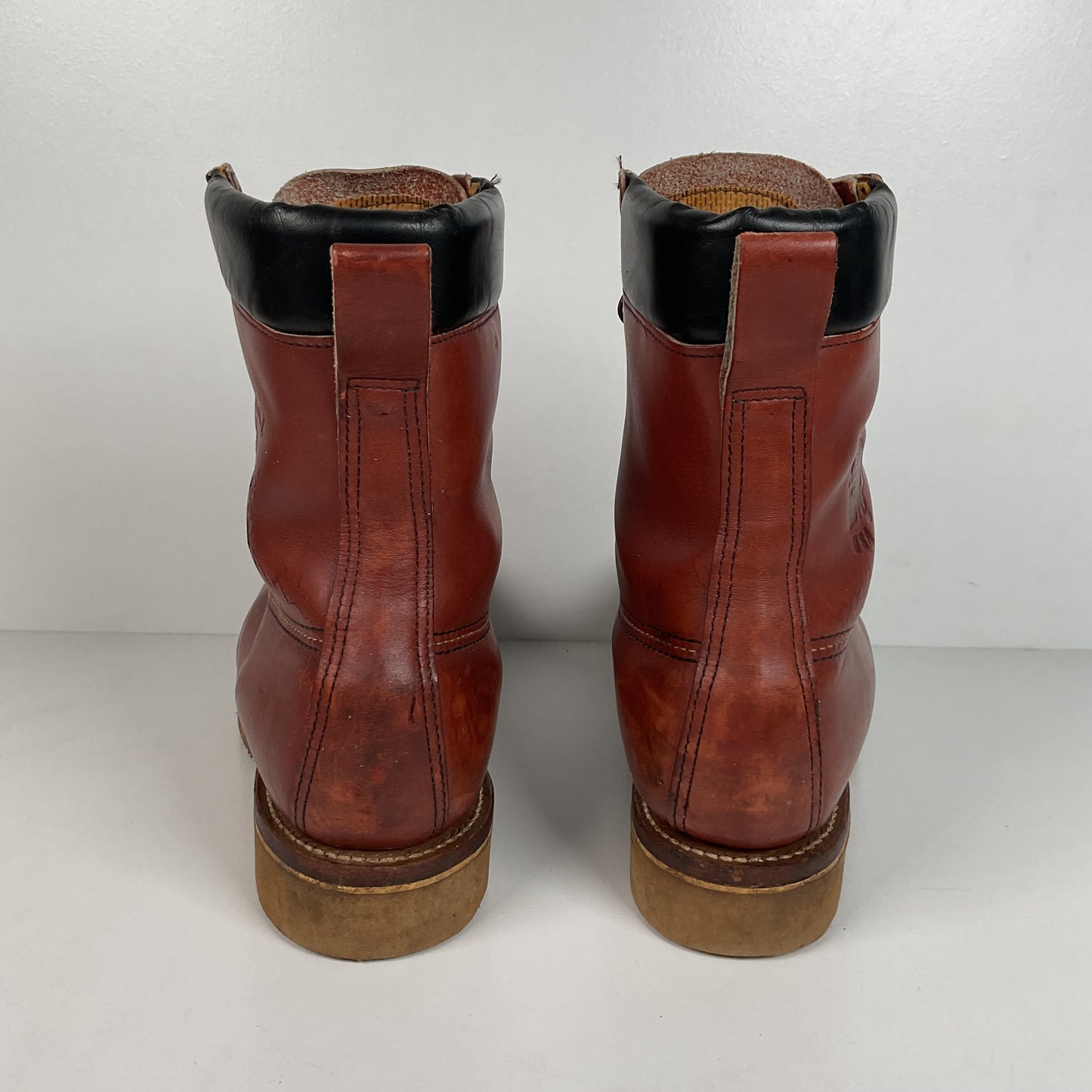 Vintage Chippewa Bird Shooter Boots | USA Made | Crepe | Soft Toe | Men’s 11 D