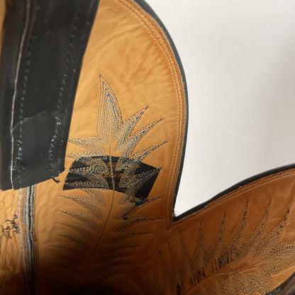 Vintage Tony Lama Gold Label Cowgirl Boots | Python | Men’s 4.5 | Women’s 5.5