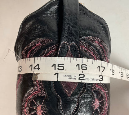 Corral Plum Ostrich Quill Cowgirl Boots 8 M Exotic Triad