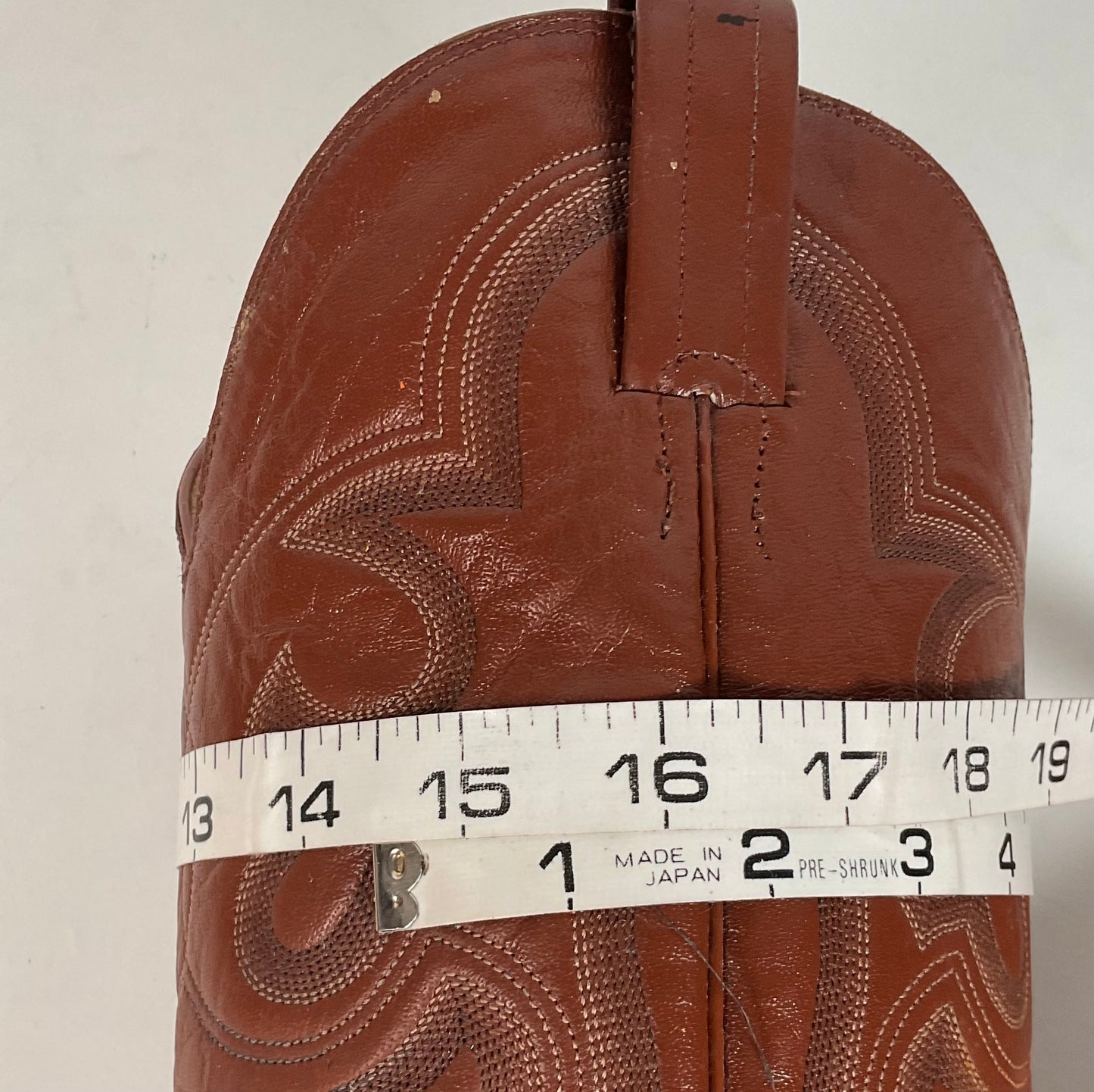 Vintage Sanders Cowboy Boots | Narrow | Brown | Men’s 11 B